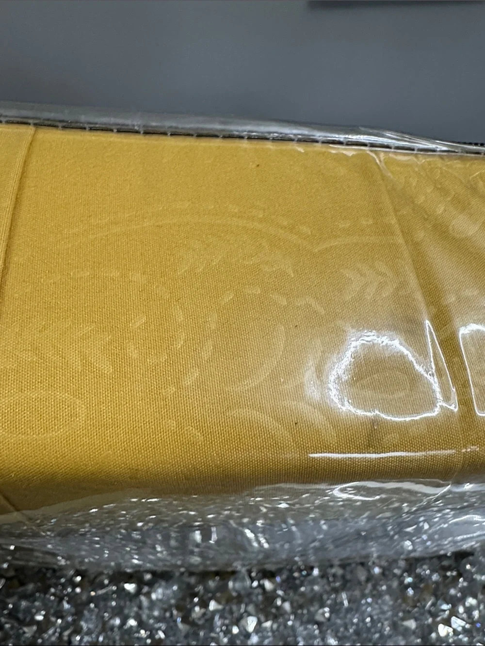Catherine Malandrino 6 piece Queen Sheet Set - Mustard Yellow NEW